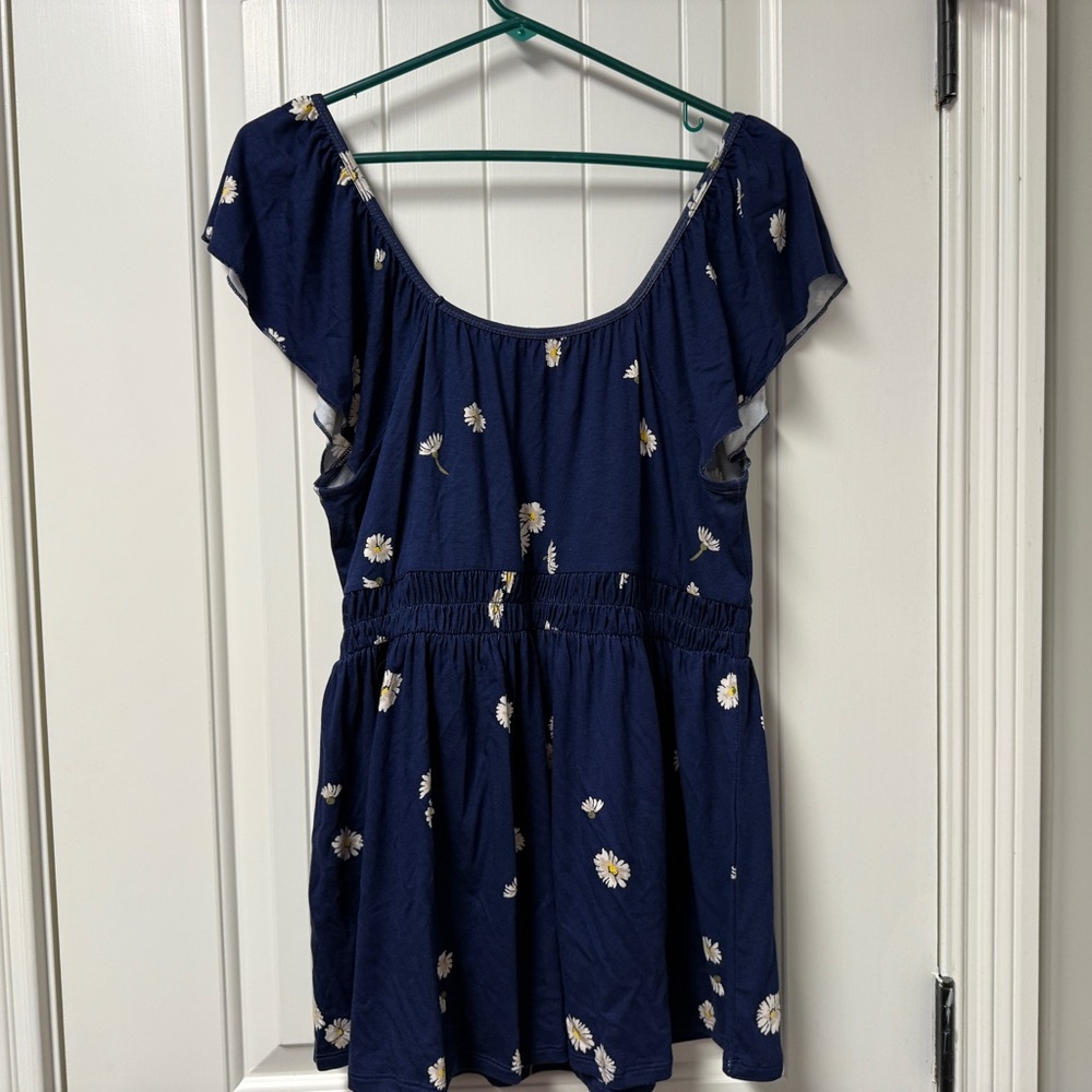 Torrid Flutter Sleeve Babydoll Top